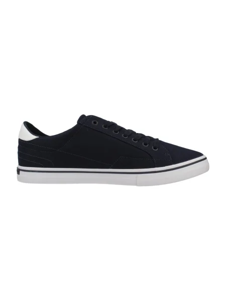 Pantofi Tommy Hilfiger din dantelă lungi albastru