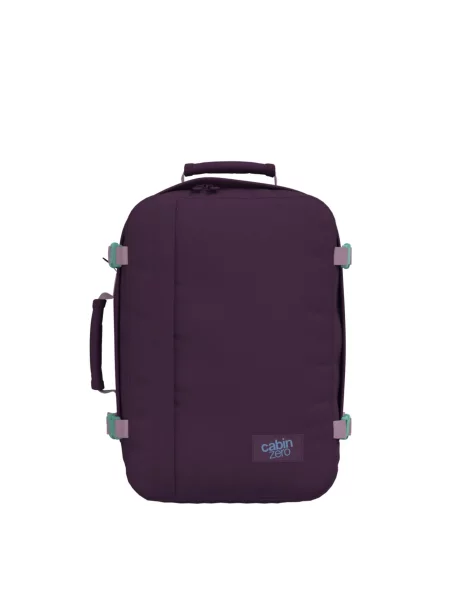 CabinZero Classic 36 l turistický batoh midnight purple fialová