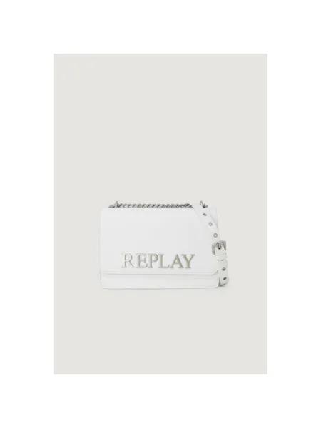 Geanta crossbody Replay alb