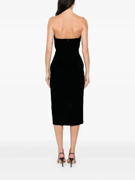 Rochie midi Tom Ford până la genunchi de costum negru
