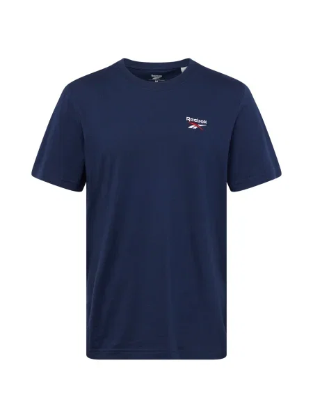 Reebok Tricou Bleumarin alb