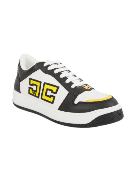 Sneakersy Elisabetta Franchi skórzane casual
