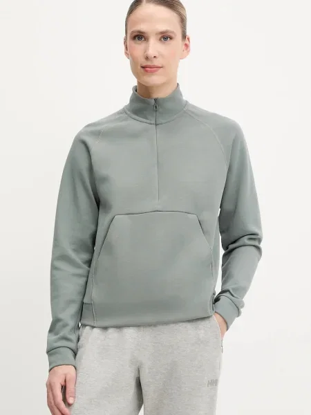 Helly Hansen hanorac în aer liber TECH SWEAT uni verde