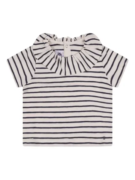 Koszulka dziecięca Petit Bateau biała