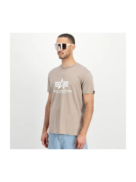 Odjeća Alpha Industries T-SHIRT smeđa