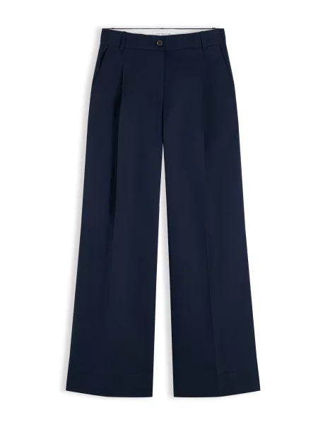 Pantaloni Tommy Hilfiger albastru