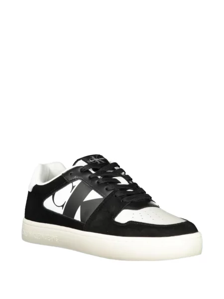 Sneakerși Calvin Klein cu imagine negru