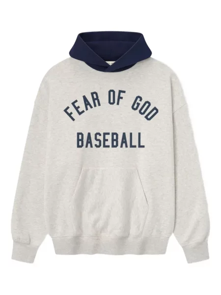 Hanorac cu glugă Fear Of God Essentials gri