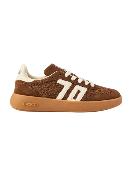 Sneakersy Back70 brązowe