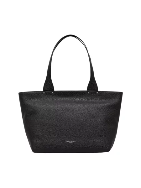 Gianni Chiarini torebka shopper skórzana BARBARA czarna