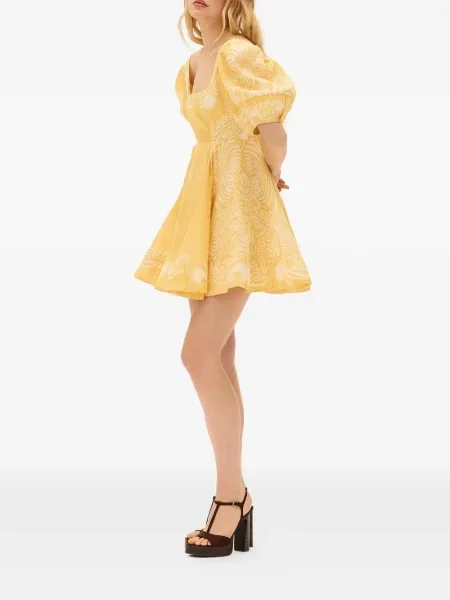 Rochie Kate Ford de costum galben