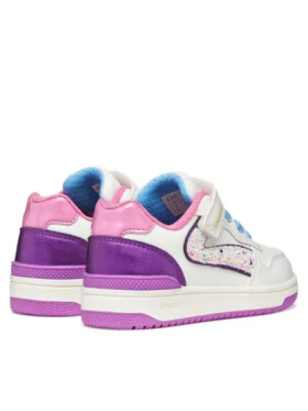 Geox Sneakersy J Washiba Girl D biela