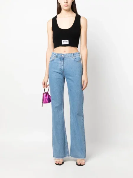 Platėjantys platėjantys džinsai Moschino Jeans