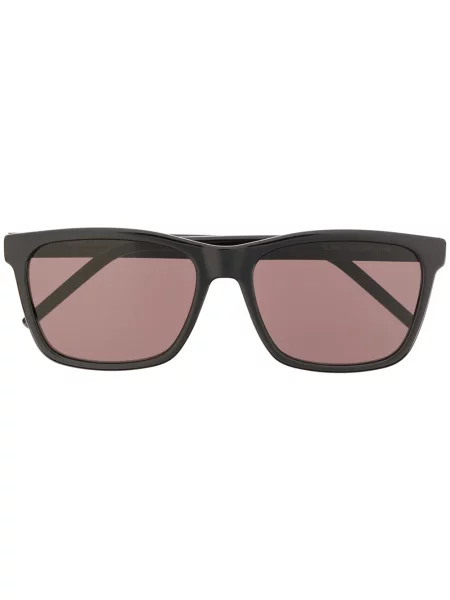 Ochelari de soare pătrați Saint Laurent Eyewear negru