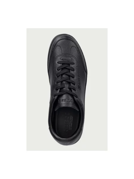 Sneakersy Guess skórzane czarne