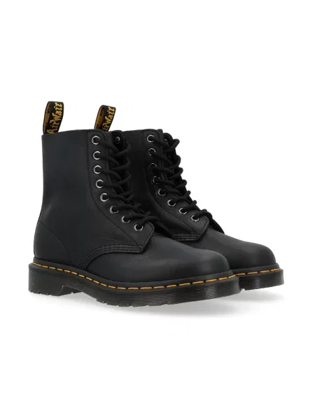 Botki Dr. Martens skórzane czarne