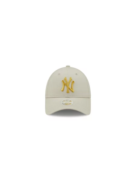 Czapka New Era Metallic Logo New York Yankees biała