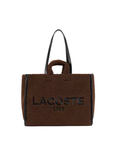 Lacoste Torebka Biały brązowa