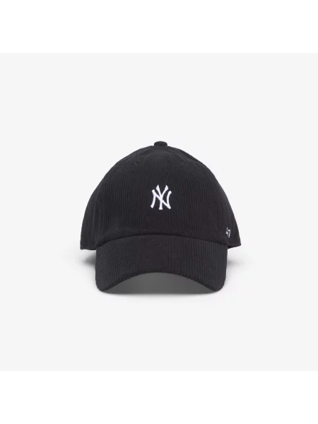47 brand czapka z daszkiem sztruksowa MLB New York Yankees czarna