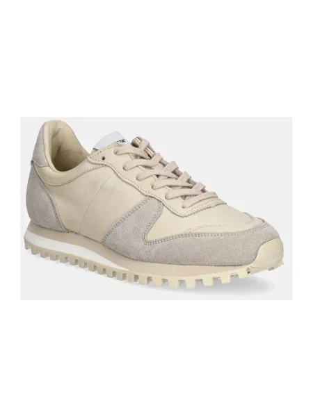 Sneakersy Novesta zamszowe beżowe