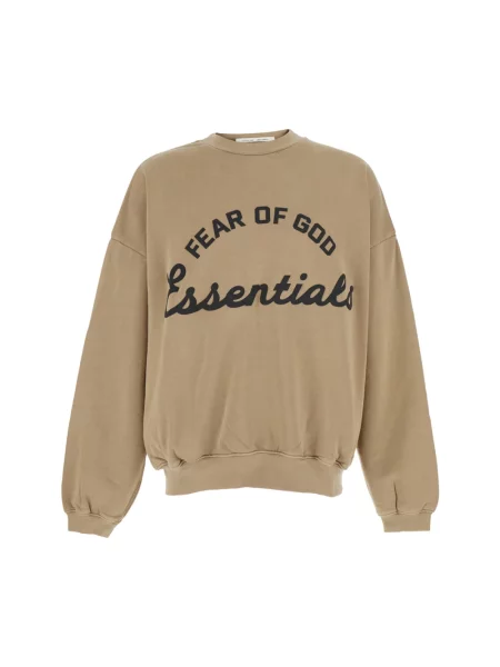 Bluza Fear Of God na siłownię beżowa