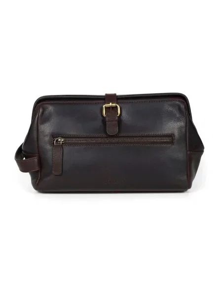 Torba Howard London skórzana brązowa