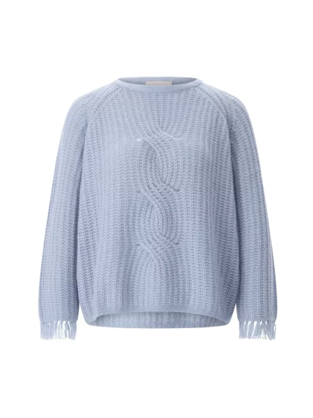 Sweter Hemisphere chunky niebieski