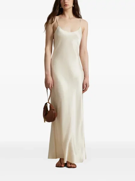 Koszulka Polo Ralph Lauren w paski garniturowa płócienna niebieska