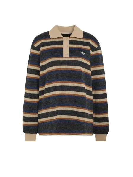 ADIDAS ORIGINALS Πουλόβερ άμμος / ναυτικό μπλε / σοκολατί μαύρο