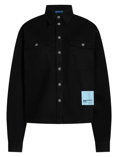 KARL LAGERFELD JEANS Geacă de primăvară-toamnă X Pietro Terzini' negru