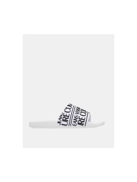 Papuci Versace Jeans Couture alb