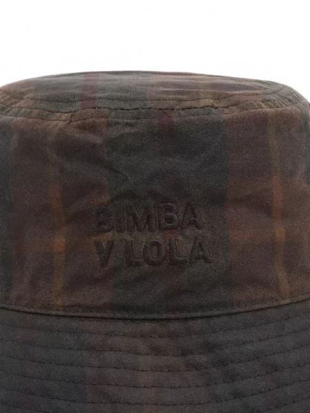 Căciulă Bimba Y Lola în carouri maro