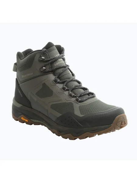 Férfi túrabakancs Karrimor Spiral Mid olívazöld. Méret: 45 EU zöld