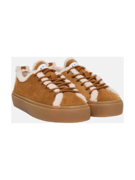 Sneakersy Inuikii wełniane brązowe