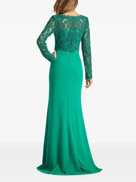 Rochie Tadashi Shoji din dantelă verde