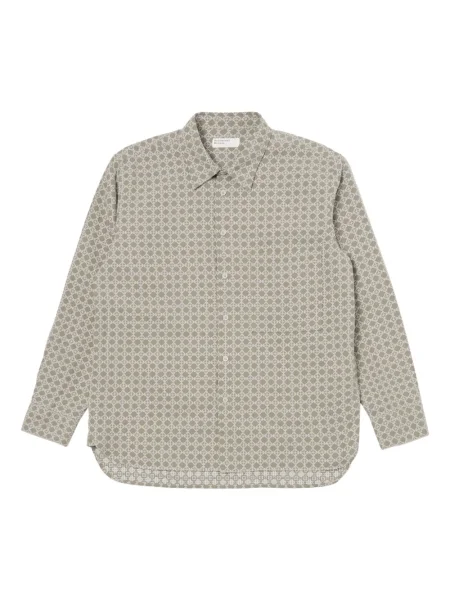 Dlouhá košile Universal Works s potiskem