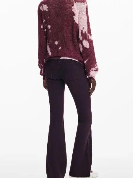 Pulover Desigual roz