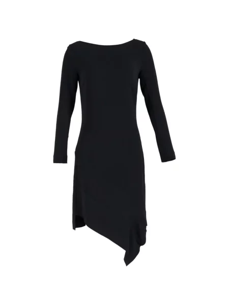 Rochie maxi Roland Mouret lungă de costum negru