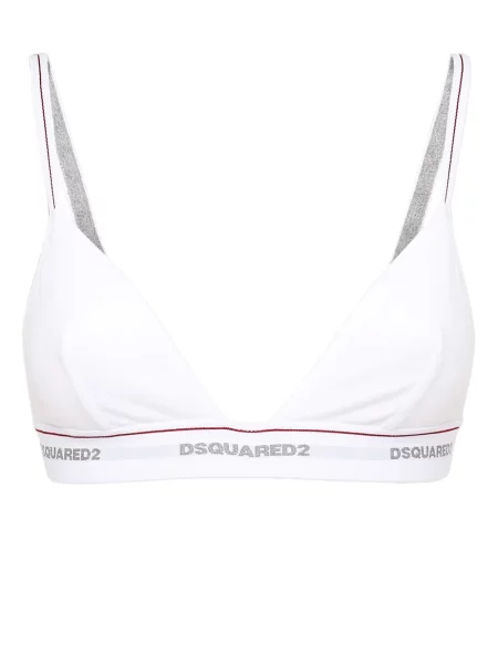 Sutien Dsquared2 din jerseu alb