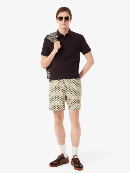 Поло Lacoste коричневе