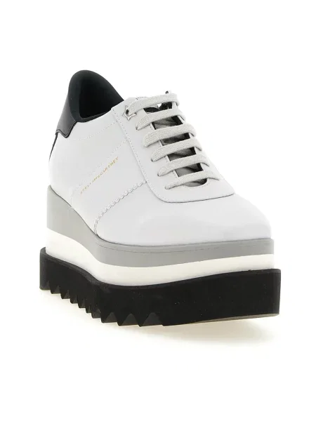 Sneakersy Stella Mccartney na platformie szare