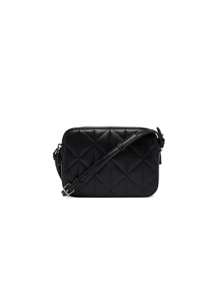 Calvin Klein Ročna torba Quilted Double Camera Bag črna