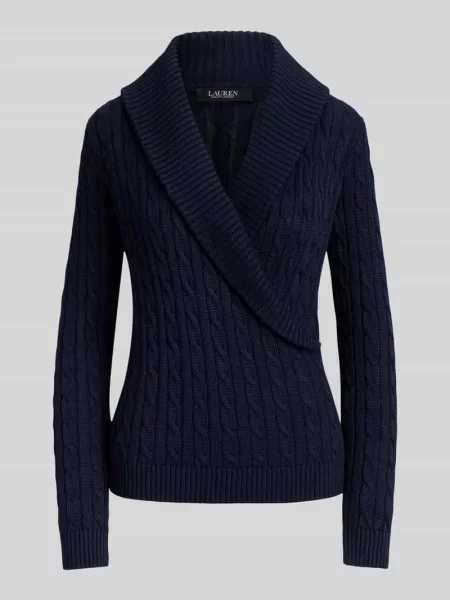 LAUREN RALPH LAUREN Sweter granatowy