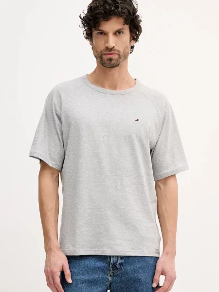 Тениска Tommy Hilfiger сиво