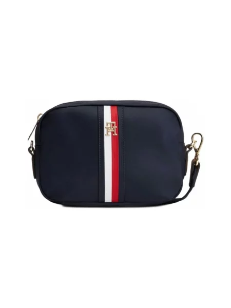 Geantă Tommy Hilfiger Popette Camera Bag Corp Bleumarin albastru