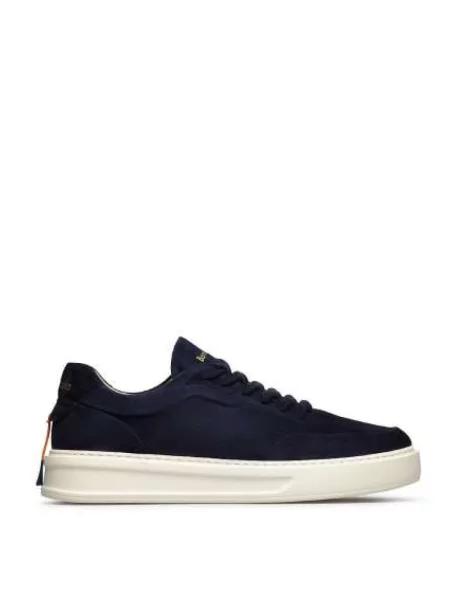 Sneakersy Barracuda zamszowe niebieskie
