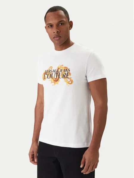 Versace Jeans Couture Tricou alb