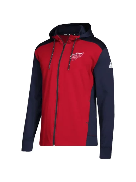 Tricou polo Adidas tricotate cu imagine fără mâneci alb