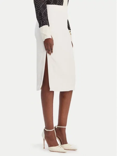 Elisabetta Franchi Спідниця-олівець білий