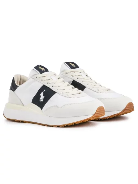 Sneakersy Polo Ralph Lauren skórzane białe